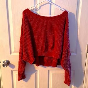 Cropped sweater from target. Size L